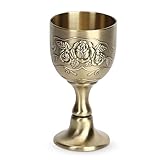 gold cup 2019 kicker ✨ EMBOSSED CRAFT: Weinbecher aus reinem Kupfer, retro-europäischen Stil Weinkelch / Kelch, schön und langlebig. Kelch handgefertigt Gravur Blumendekor, Schweißen Halter, Polieren Oberfläche Prozess.