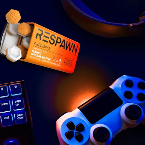 RESPAWN Spicy Mango Habanero Breath Mints Sugar Free, 1 oz Packs (8 Pack) - image 6