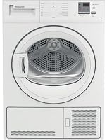 C HD C82 WWGD UK 8kg Condenser Tumble Dryer – White, Sensor Drying, Easy-Empty Water Tank, Reverse Action Drum, B Energy Rated, Freestanding, Quiet Performance