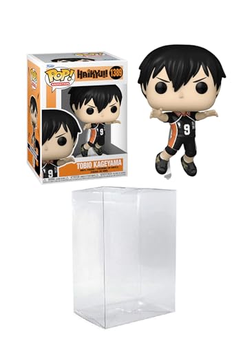 Funko ¡Pop! Animación: Haikyu!! - Tobio Kageyama incluido con un protector de ático de Byron