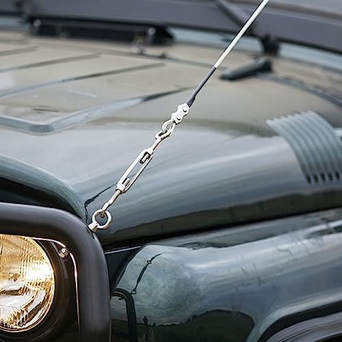 Acciaio Inox Tenditore Occhielli, Gancio e Corda