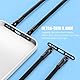 QIYILE Handy Lanyard Patch 2 Stück Handykette Halterung Universal Phone Tether Tabs Nicht Klebend Handy Sicherung Pads Lanyard Ersatzteil Kompatibel mit meisten Smartphone