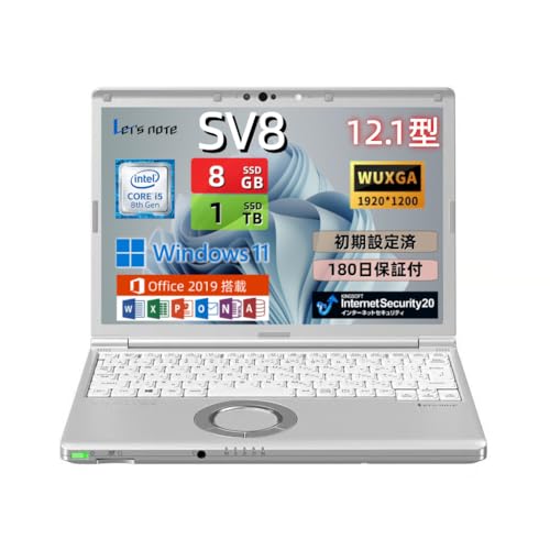 Amazon.co.jp: 【整備済み品】ノートパソコン Let`s note CF-SV8 超