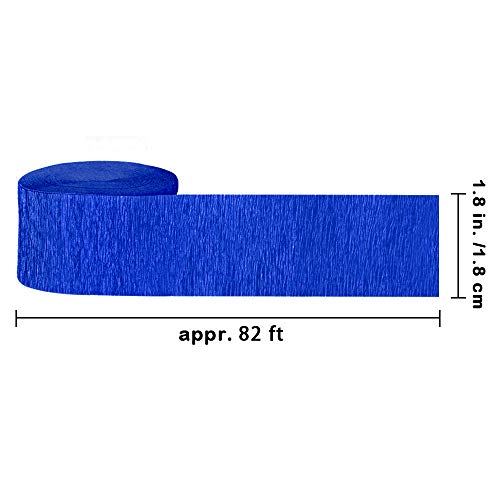 Supla 12 Pack Patriotic Crepe Paper Streamers Party Streamers Backdrop Red Blue White Crepe Paper Rolls For American 4Th Of July Crafts Patriotic Memorial Day Decorations Photo Booth Backdrop #TOP1