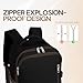 Imagen de Yankony Mochila Viaje Cabina Avion 40x20x25 para Ryanair 20L Travel Backpack con Bolsillo Antirrobo Cabin Bag Equipaje De Mano Hombre Mujer