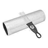 Perkussions-Guiro-Shaker, Musikinstrument, langlebiges Aluminium-Guiro mit Kratzbürste für die Früherziehung und Musikaufführungen von Kindern