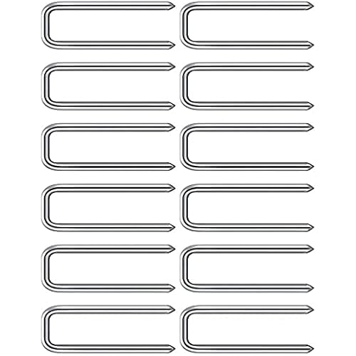 HomeAmore Plantation Shutters Tilt Rod, Louvers Staples - 12 Pieces