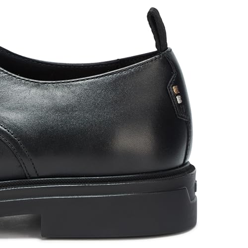BOSS Men's Calev Derby Leather Dress Shoe Oxford Flat4
