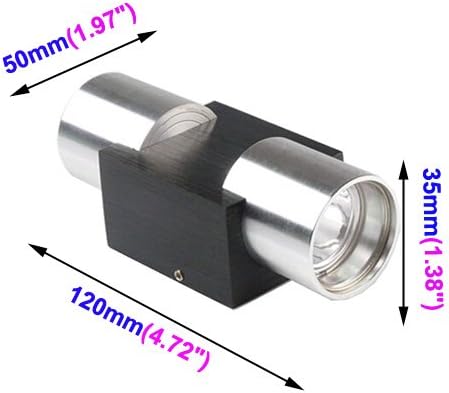 2W Dimmable/N LED Wall Sconce Light Fixture Modern Decking Indoor Lamp High Power