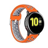 【Modelos compatibles】 Estas correas compatible para Samsung Galaxy Active, Galaxy Active 2 40mm / 44mm, Galaxy Watch 3 41mm, Gear S2 Classic, Gear Sport. Compatible para Garmin Vivoactive 3. Compatible para HUAWEI Watch GT2 42mm, Watch 2. Compatible para Honor Magic Watch 2 42mm. MÁS DETALLES EN LA DESCRIPCIÓN DEL PRODUCTO A CONTINUACIÓN. (Solo bandas de repuesto sin reloj)