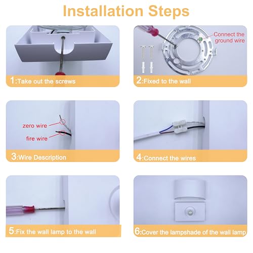 Image of KICAAO Modern LED Wall Sconce,Warm White 3000K,Hardwired Indoor Wall Lights Up and Down Wall Mount Light for Living Room Bedroom Hallway Corridor Conservatory(with G9 Bulbs) (White-1PCS)
