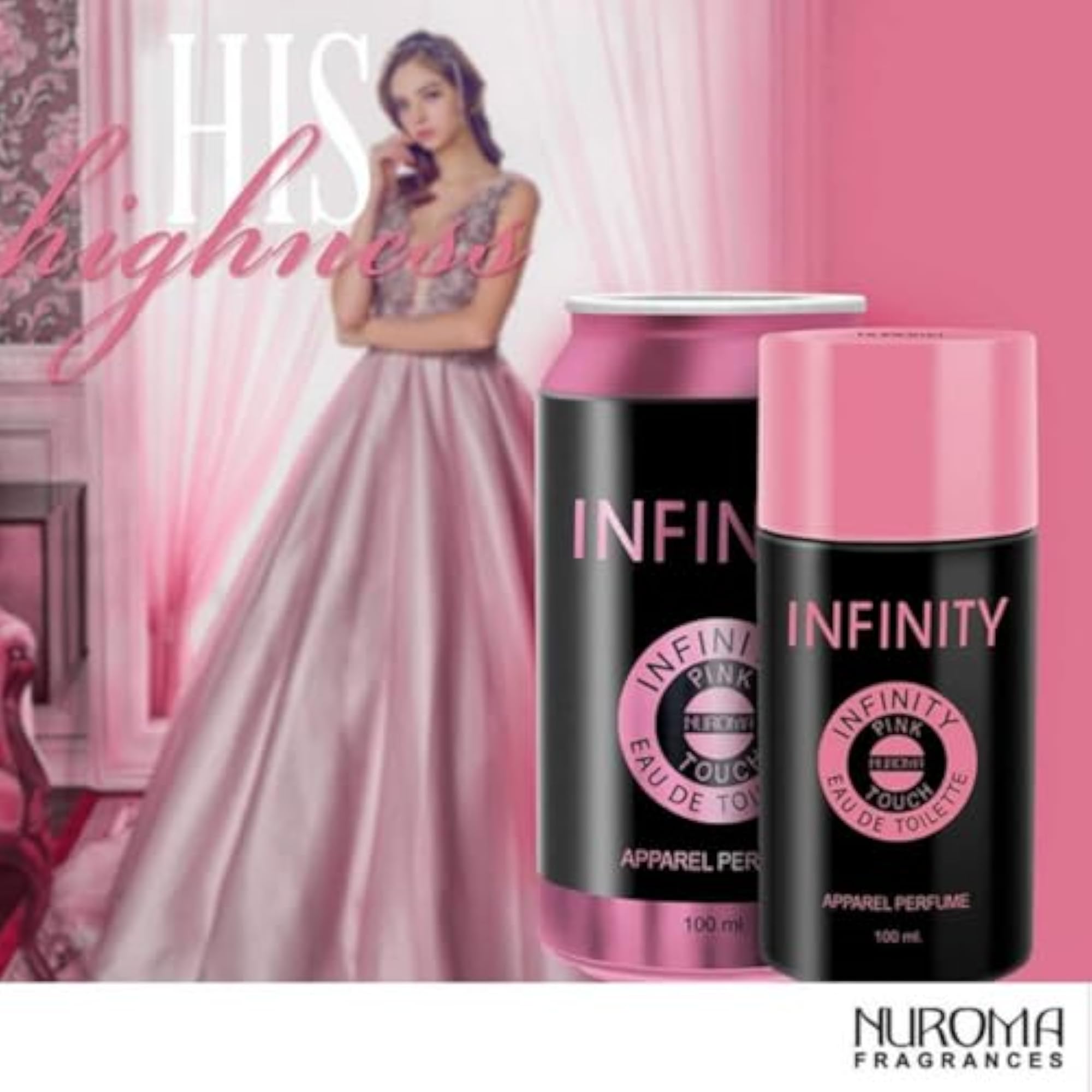 Infinity Pink Touch Pour Femme Liquid Eau De Perfume