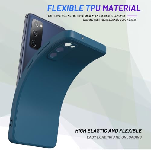 Image of for Samsung Galaxy S20 FE Case Dark Blue, Scratch Resistant with Soft Touch, Slim Thin Phone Cover for Samsung Galaxy S20 FE