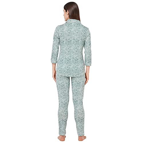 Image of Sweet Dreams Women's Cotton Printed Night Suit Set