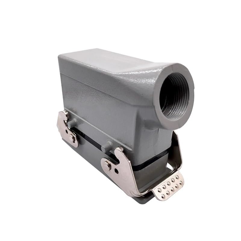 Heavy Duty Connectors HDC-HSB-006-1/2/3/4 F/M 6pin Screw Connection 35A Industrial Rectangular Aviation Connector Plug(Hdc-hsb-006-1)