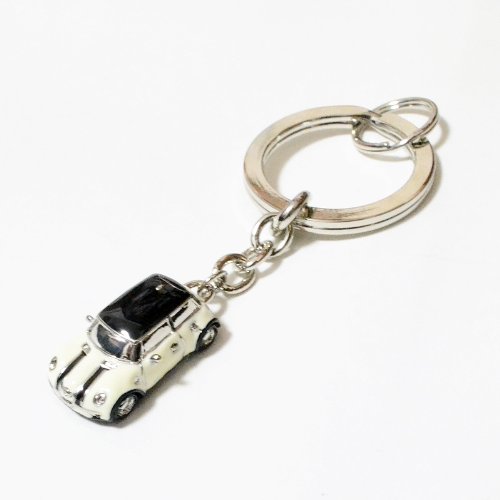 Amazon | 【USミニ・直輸入純正品】 MINI ミニクーパー キーチェーン
