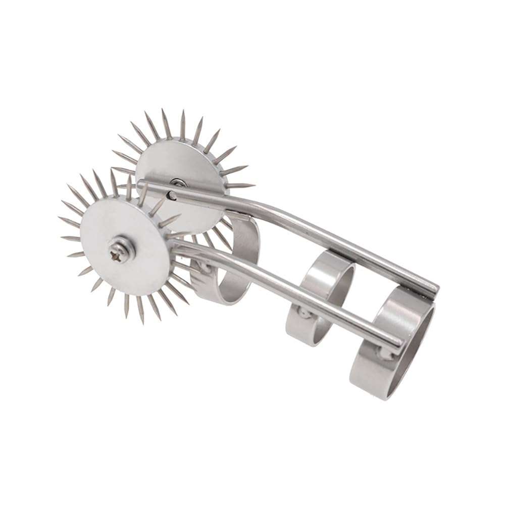 Stimolatore Clitoride e Capezzoli con Fingerlinge - Massaggiatore SM Impermeabile per Donne e Coppie