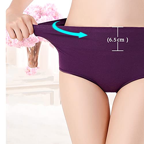 Culotte confortable en coton WENJUN taille haute pour le quotidien - 2