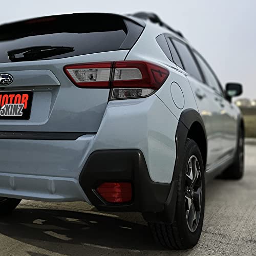 Image of SlickMod PreCut Vinyl Smoke Tint for 2018-2022 Subaru Crosstrek Tail Light & Reflector (1. Taillight, 35% Light Smoke)
