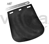  V PARTS - Faldón Guardabarros Trasero Vespa Goma Dura 165X145Mm