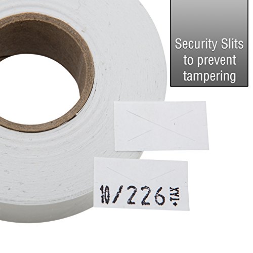 image for Perco 2212 White Pricing Labels for Garvey Contact 22-6/22-7/22-8 Pric