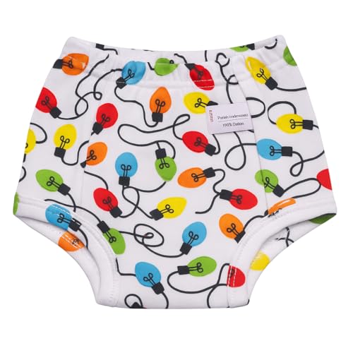 Image of Baby Padded Underwear - Soft Cotton Potty Training Pants for Toddlers, Washable & Reusable, Leak-Proof Training Underwear for Boys & Girls