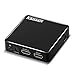 Produktbild KanaaN HDMI to HDMI Audio Extractor | Unterstützt 4K 3D HDMI 2.0a HDCP 2.2 | Für DVD- oder Blu-ray-Player, Xbox, Playstation, Wii, PC etc. | Audio-Extraktion über SPDIF | Mit ARC Kanal