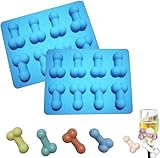 Silikon Kuchenform Eisform Wiederverwendbar Penis Silikonform Backform Mini Lustig Eiswürfelform...
