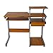 Complete Computer Workstation Desk. Color: Woodgrain