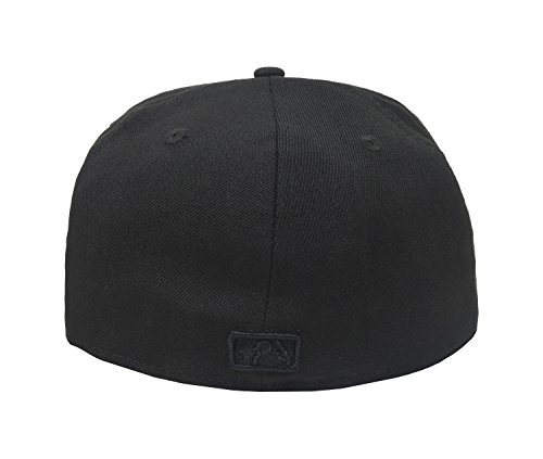 Gorra New Era 59Fifty Pittsburgh Pirates Black on Black miniatura 4
