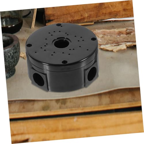 Cajas eléctricas redondas Amosfun resistentes a la intemperie para ocultar cables 5