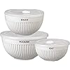 Primitives by Kathy Eat Enjoy Nourish Bowl Set White