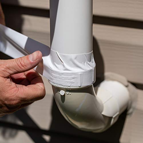 Image of Duck Brand Max Strength Duct Tape - 1 Roll - Heavy Duty Hold - 1.88 Inch x 35 Yards - White (240866)