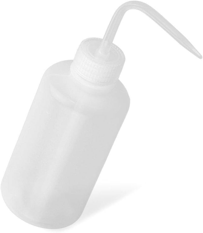 Scientific Safety Wash Bottle Plastic Safety Bottle Liquid Squeeze Wash Bottles with Cap for Medical 500mL