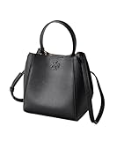 [トリーバーチ] ショルダーバッグ 158500 McGraw SMALL BUCKET BAG レディース BLACK/ブラック [並行輸入品]