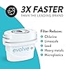 Aqua Optima Cartuccia Filtro, confezione da 3 Evolve+ (fornitura per 3 mesi), compatibile con Brita Maxtra+ e PerfectFit, sistema di filtraggio a 5 fasi che riduce cloro, calcare e altre impurità #2