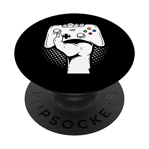 Gamer Fist Console Game Controller Gamepad Cool Gaming Gifts PopSockets Agarre y Soporte para...