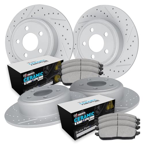 Image of R1 Concepts Front and Rear Brake Kit Fits 2010-2015 Chevrolet Camaro