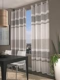 home collection fas114 tenda fascia, poliestere, bordeaux, 140x290 cm