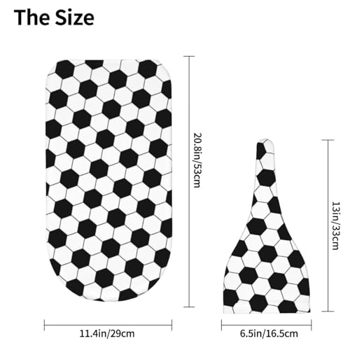 Image of Personality 3D Print Soccer Newborn Swaddling Blanket Beanie Hat Funny Blanket Sleeping Bag New Born Sleep Sacks for Boys Girls