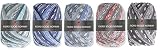 Sockenwolle Paket Pro Lana Fjord Socks Norway 5x100g Sockenwolle 4fädig Norweger Muster musterbildend