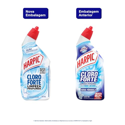Harpic Cloro Forte - Desinfetante Líquido, 500ml