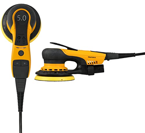 Mirka Mid55020Caus Direct Electric Random Orbital Sander, 5-Inch, Yellow, Black #TOP3