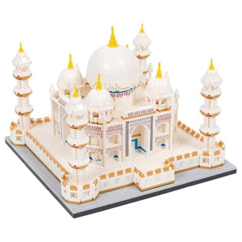 LULUFUN Taj Mahal Building Blocks Kit Mini Building Blocks Toys and Architecture Model, Perfect Set for Older Kids and Adults 4036 Pieces Cover