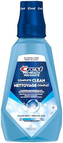 Crest Pro-Health Complete Clean Alcohol Free Mouthwash with CPC (Cetylpyridinium Chloride), Clean Mint, 1 L — view 20