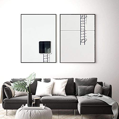 Affiche de toile d'art mural abstrait pour raviver un mur vide : décor moderne 50x70cm