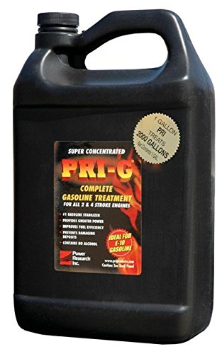 Power Research PRI-G 1 Gallon Gasoline Treatment For E-10 and All Gasoline Grades44; Case of 6