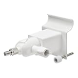 Holicfun No-Drill Vinyl Siding Mount Clip for Outdoor Security Cameras, 1/4