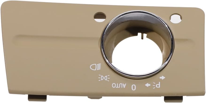 LHD Car Front Left Dashboard Headlight Switch Cover Trim For Mercedes Benz W211 E Class 320 350 550 2003-2008 (Gray-Model A)