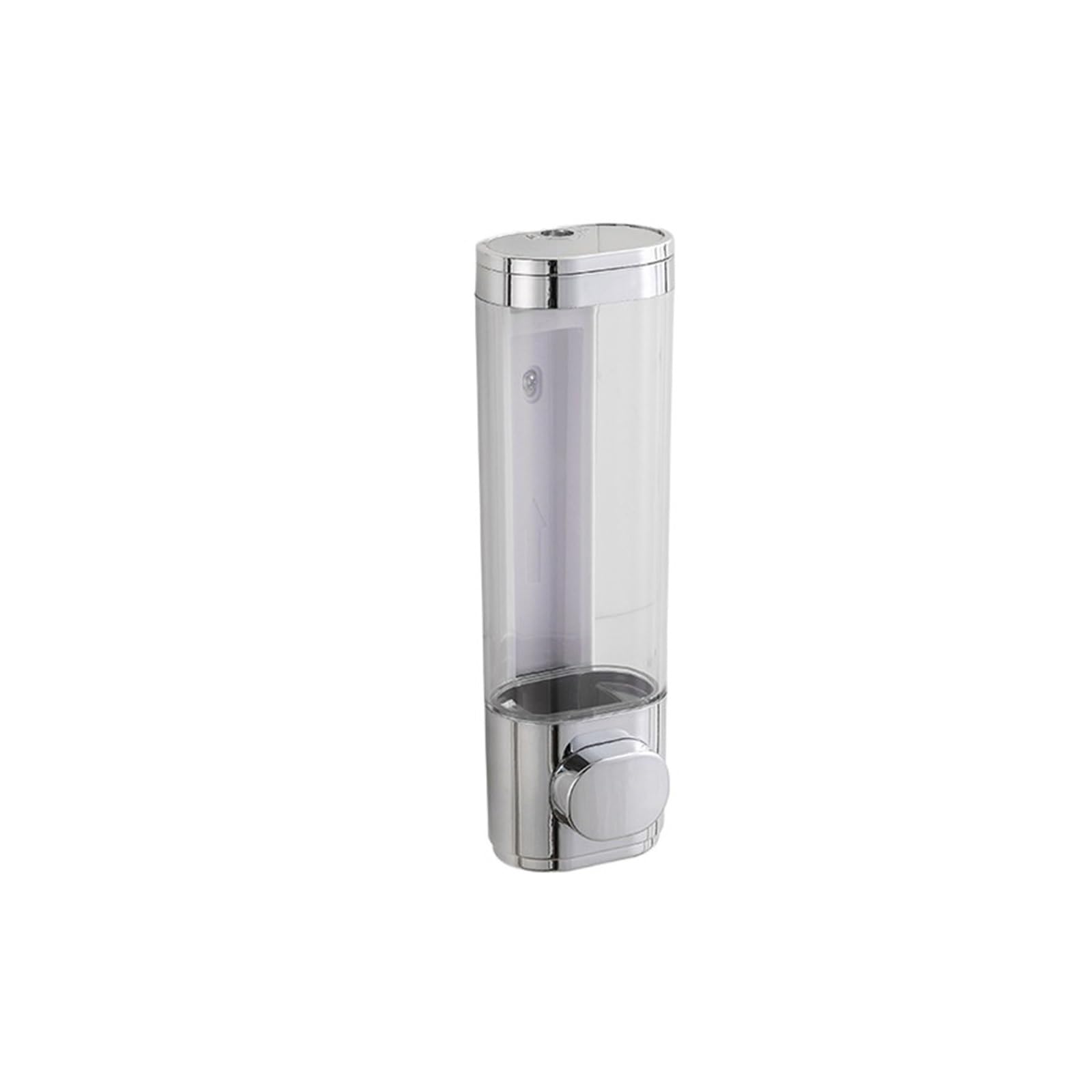 Soap Dispenser, Wall Mounted Soap Dispenser Non Punching Manual Multicolor(Silvery)